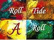Alabama Painting - Warhol Bama Logo