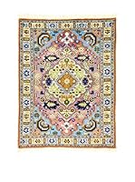 Eden Alfombra Ardebil  Rojo/Multicolor 72 x 95 cm