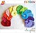 Ema Jane - Super Rainbow Waffle Crochet Beanies (Hair Accessories Not Included) (12 Pack)