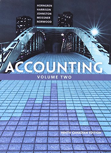 Accounting, Volume 2, Ninth Canadian Edition Plus MyAccountingLab with Pearson eText -- Access Card Package (9th Edition)