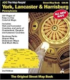 ADC The Map People York,Lancaster, Harrisburg, Pennsylvania: Steet Map Book