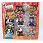 Teck Deck Dude Evolution 6 Figures + 3 Foil Packs of Trading Cards