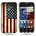 CoverON Slim Hard Case for Motorola Moto X (1st Generation, XT1058) with Cover Removal Tool - (American Flag USA)