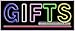 Gifts Neon Sign (13"H x 32"L x 3"D)