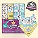 Kudsha Baby Bandana Drool Bibs, with 3 snaps, Perfect for Teething, Spit-up, Dribble, Drool, Unisex 4 Pack Gift Set for Boys and Girls, Absorbent Cotton