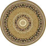 Home Dynamix Optimum 11023-151 Gold 7-Feet 10-Inch by 7-Feet 10-Inch Round Transitional... by 