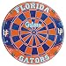 Florida Gators Bristle Dartboard