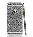 Furivy Bling Sticker Sparkle Decal Glitter Protector case for iPhone 6s Plus Black