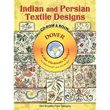 Indian and Persian Textile Designs CD-ROM and Book