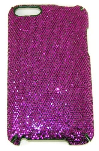 External hard drive:KingCase Apple Ipod Touch 2G 3G - 2nd & 3rd Gen. * Hard Case * Sparkles (Purple) 8GB, 16GB, 32GB, 64GB