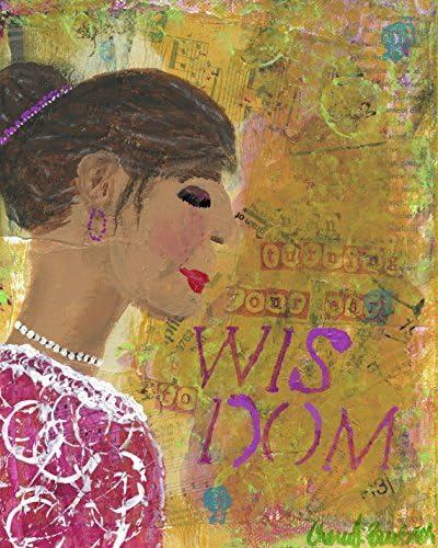 Turning Your Ear to Wisdom (Christian art print 8x10)