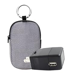 Power Adapter and Silver Pouch - Vado / Vado HD
