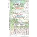 Golden Trout Wilderness Trail Map: Shaded-Relief Topo Map