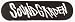 Soundgarden - Black & White Oval Logo - Embroidered Iron On or Sew On Patch Image