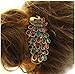 Good Diamond Jewelry Decorated Korean Korean Version of the Peacock Headdress Hair Accessories Vintage Hair Clip the Top Edge Clamp Plate Made in Europe and America Net Sales in the First Full Retro Peacock Hairpin