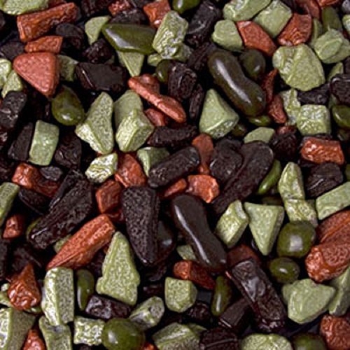 Army Camo Mix Chocolate Rocks Candy Nuggets 1LB Bag