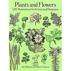 Plants and Flowers: 1,761 Illustrations for Artists and Designers