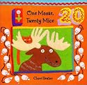 One Moose, Twenty Mice (A Barefoot Board Book)