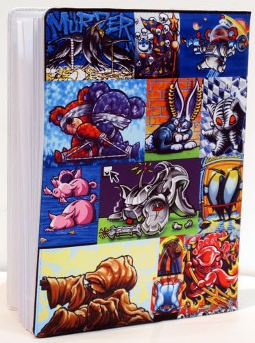 Custom Printed Sketchbook "Misfits Return" Designed By Graffiti and Pop-Art Artist Erni Vales