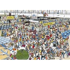JUMBO 01648, J.v. Haasteren - Auf dem Flughafen, 1000 Teile