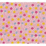 Fitted Bassinet Sheet - Pink Vine Dots - Made In... by sheetworld