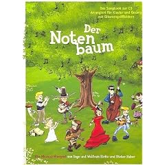 Wolfram Eicke: DER NOTENBAUM -- Klavierausgabe mit Bleistift des beliebten Kindermusicals mit Gesangstimme, Gitarrenakkorden und dem kompletten Text - Noten/sheet music