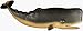 Authentic Models TS029 Whale 3D Trade Sign with Bracket