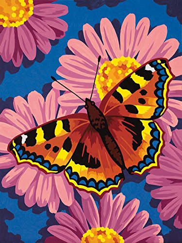 Dimensions Needlecrafts Paintworks Paint By Number, Butterfly Blossom
