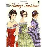 Godey's Fashions Coloring Book (Dover Fashion Coloring Book) ~ Ming-ju Sun
