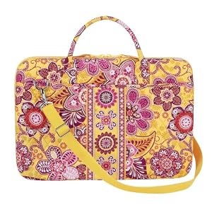 Buy Vera Bradley Laptop Portfolio Bali Gold by Vera Bradley