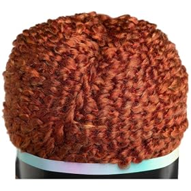 Lion Brand Yarn 790-397 Homespun Heathered Solid-Color 6-Ounce/185-Yard Skein of Yarn, Russet