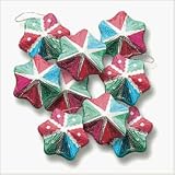 Holiday Star Solid Milk Chocolate Ornaments Gift (1 Doz)