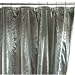 Brown Sheer Taffeta Shower Curtain
