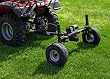 Agri-Fab Three-Point Trailer UTV/ATV Compatible, Black 45-0353