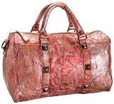 7 Chi Boston Tie-Dye Satchel,Red,one size