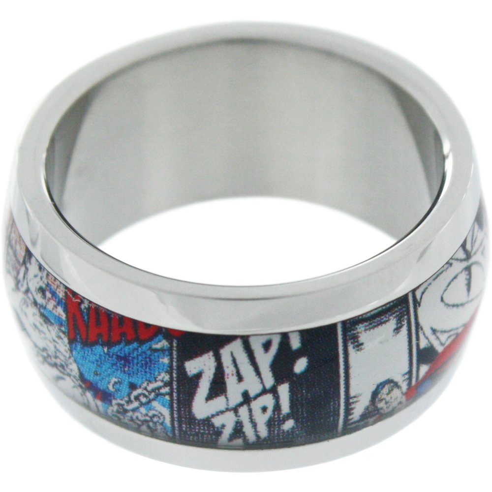 Comic Book Panels Superman Ring