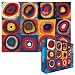 Jigsaw Puzzle 1000 pieces by Vassily Kandinsky, Farbstudie Quadrate (c.1913), 26.5 in X 19.25 in