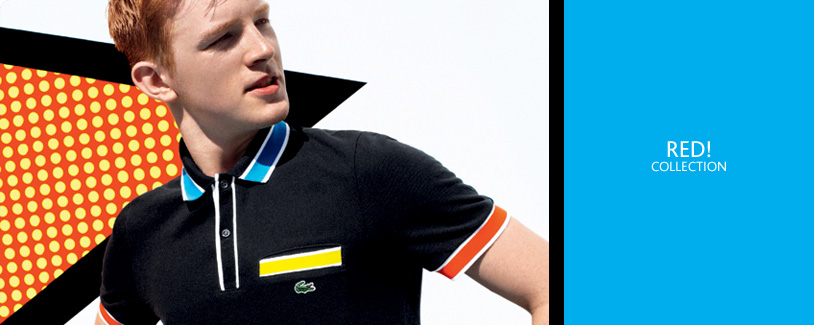 Lacoste Mens Red! Collection