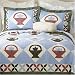 Country Living Country Basket Twin Quilt Image