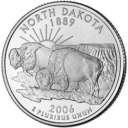 2006-P&D North Dakota BU State Quarters