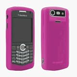 Blackberry HDW-15911-008 Rubberized Skin - Magenta for 8100, 8110, 8120, and 8130 (PEARL) Devices