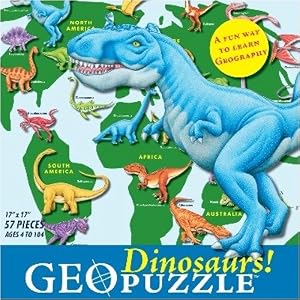 Dinosaurs! GeoPuzzle by GeoToys