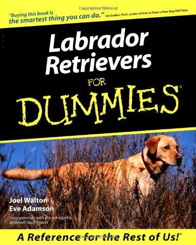 Labrador Retrievers for Dummies (Howell dummies series) by Joel Walton ( 2000 ) Paperback