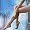 Philips  HP6317 Ladyshave Body Contour Wet & Dry Battery Operated Lady shaver - Trim & Shave