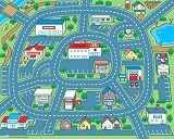 Driving Around Town Foldable Play Mat 40