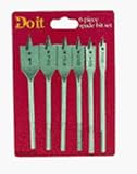 Do It Best Imports/Tools 310363 Do it 6-Piece Spade Bit Set