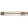 Chicago Latrobe 510 Cobalt Steel Taper Shank Drill Bit, Gold Oxide Finish, Morse Taper Shank, 135 Degree Notch Point