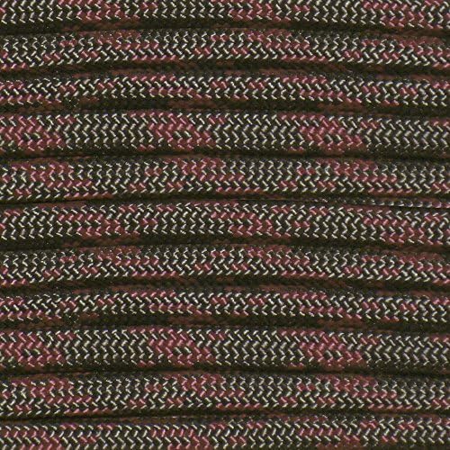 Overkill 100' Spool Paracord Hero 10' 20' 50' 100' Hanks Parachute 550 Cord Type III 7 Strand Paracord - Largest Paracord Selection