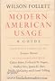 Modern American Usage: A Guide