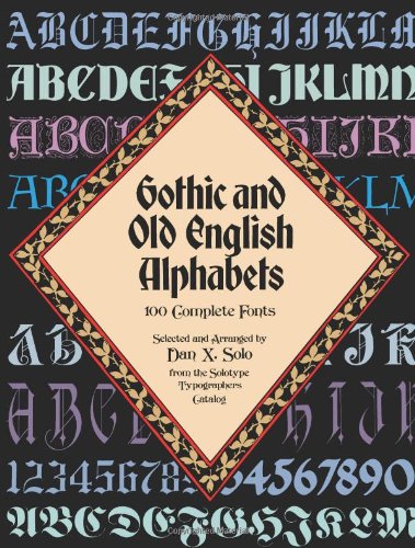 Gothic and Old English Alphabets 0486246957 pdf